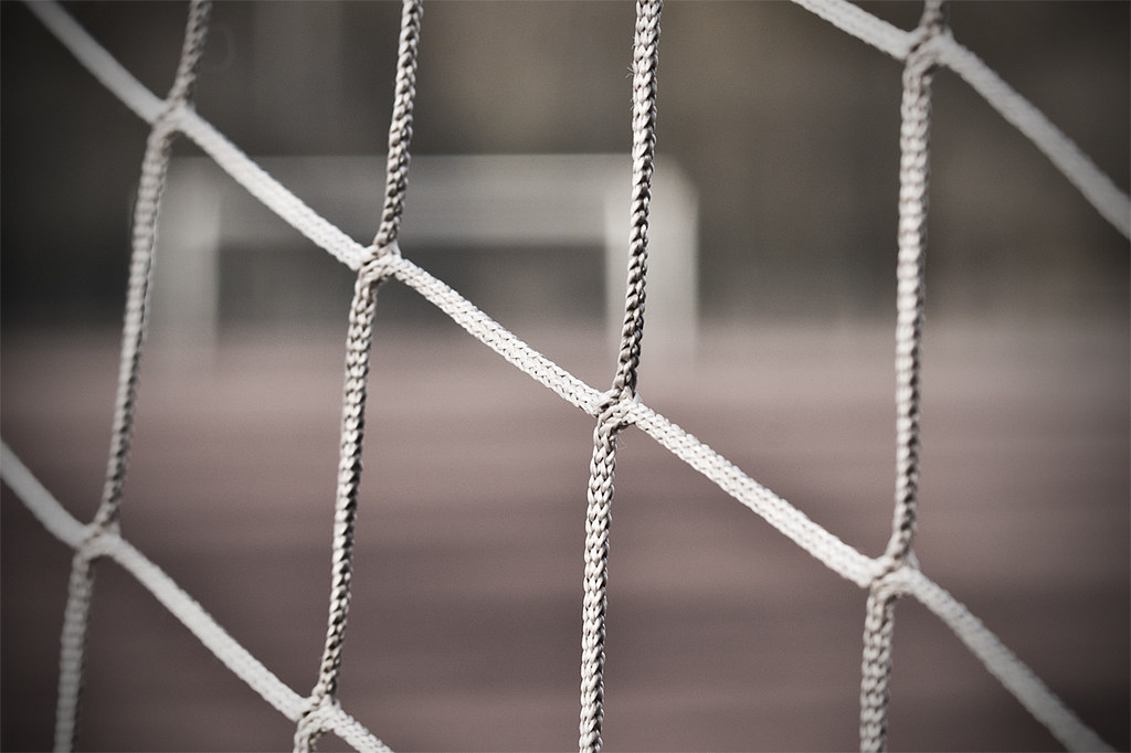 Szene vom Spielfeldrand